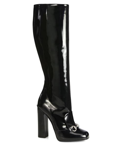 lady gucci boots|high heel gucci boots women.